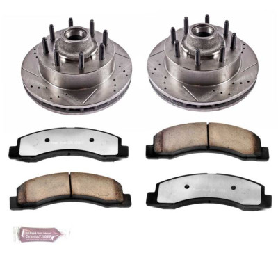Power Stop 99-02 Ford F-350 Super Duty Front Z36 Truck & Tow Brake Kit - K1893-36 Photo - Primary