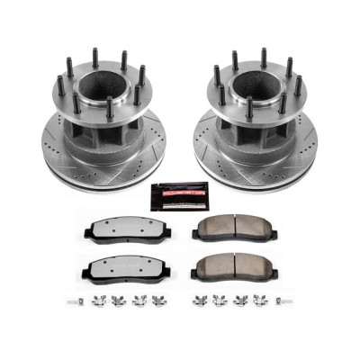 Power Stop 07-11 Ford F-350 Super Duty Front Z36 Truck & Tow Brake Kit - K4595-36 Photo - Primary