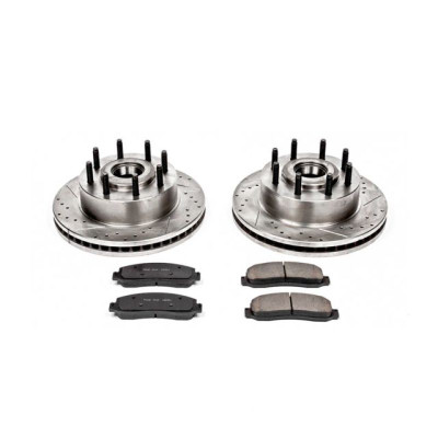 Power Stop 07-10 Ford F-350 Super Duty Front Z23 Evolution Brake Kit - K5585 Photo - Primary