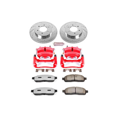 Power Stop 2004 Ford F-150 Front Z36 Truck & Tow Kit w/Cals - KC1943-36 Photo - Primary