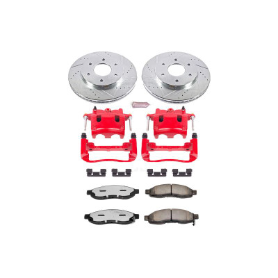 Power Stop 04-05 Nissan Titan Front Z36 Truck & Tow Kit w/Cals - KC2442-36 Photo - Primary