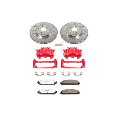 Power Stop 05-08 Dodge Magnum Front Z26 Street Kit w/Cals - KC2560-26 Photo - Primary