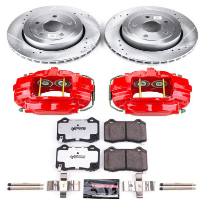 Power Stop 06-10 Jeep Grand Cherokee Rear Z26 Street Kit w/Cals - KC2949-26 Photo - Primary