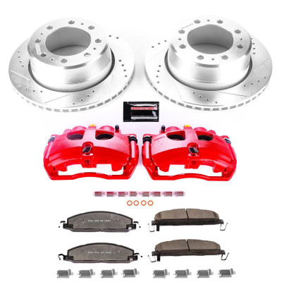 Power Stop 13-18 Ram 3500 Rear Z36 Truck & Tow Kit w/Cals - KC7131A-36 Photo - Primary