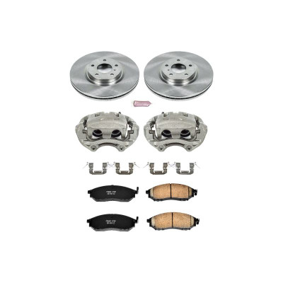 Power Stop 06-09 Nissan 350Z Front Autospecialty Kit w/Cals - KCOE112A Photo - Primary