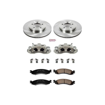 Power Stop 06-10 Mercury Mountaineer Front Autospecialty Kit w/Cals - KCOE1441 Photo - Primary