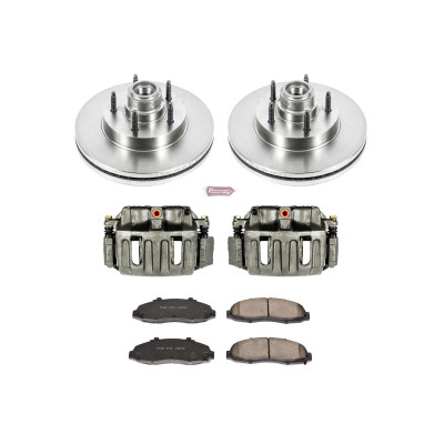 Power Stop 99-00 Ford F-150 Front Autospecialty Kit w/Cals - KCOE1863A Photo - Primary