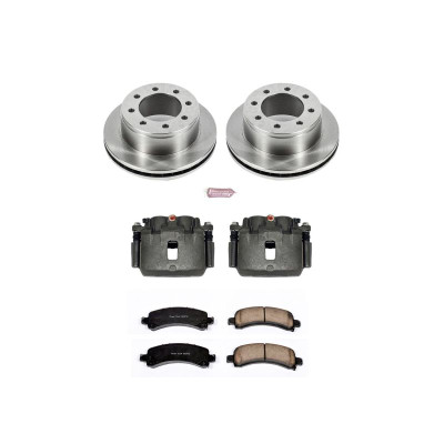 Power Stop 09-13 GMC Savana 3500 Rear Autospecialty Kit w/Cals - KCOE2044 Photo - Primary