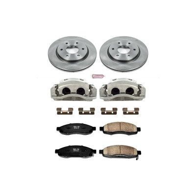 Power Stop 05-07 Nissan Titan Front Autospecialty Kit w/Cals - KCOE211 Photo - Primary