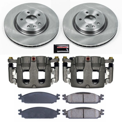 Power Stop 2010 Lincoln MKT Front Autospecialty Kit w/Cals - KCOE5509 Photo - Primary