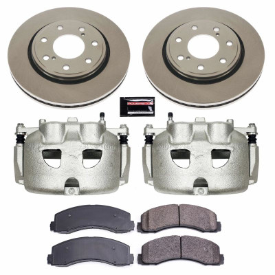 Power Stop 10-11 Ford F-150 Front Autospecialty Kit w/Cals - KCOE5972 Photo - Primary