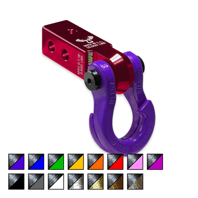 Moose Knuckle Offroad Jowl 3/4 Split Shackle and Mohawk 2.0 Receiver Combo FN000030-001