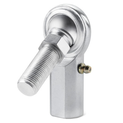 QA1 C Series 2-Pc Rod End - Female/Right Hand - .625in Bore x 5/8-18 w/Stud & Zerk - Carbon Steel - CFR10SZ Photo - Primary
