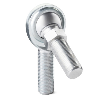 QA1 C Series 2-Pc Rod End - Male/Right Hand - .19in Bore x 1/4-28 w/Stud - Carbon Steel w/PTFE - CMR3-4TS Photo - Primary