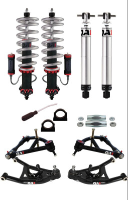 QA1 68-74 GM X-Body Level 3 Drag Kit 2.0 w/ Shocks - DK23-GMX2 Photo - Primary
