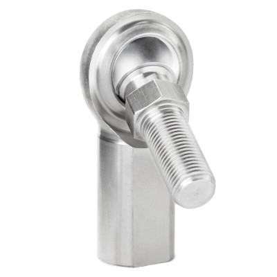QA1 G Series 2-Pc Rod End - Female/Right Hand - .625in Bore x 5/8-18 w/Stud - Stainless Steel w/PTFE - GFR10TS Photo - Primary