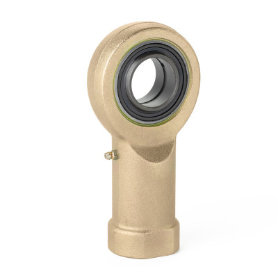 QA1 K Series 3-Pc Rod End - Female/Left Hand - 1.25in Bore x 1-1/4-12 w/Zerk - Alloy Steel - KFL20Z Photo - Primary