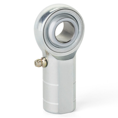 QA1 H Series 3-Pc Rod End - Female/Left Hand - 10mm Bore x M10x1.5 w/Zerk - Alloy Steel - MHFL10Z Photo - Primary