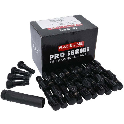 Raceline 12x1.5 Spline Black Lug Bolts (Set of 20) - L791806SPBK Photo - Primary