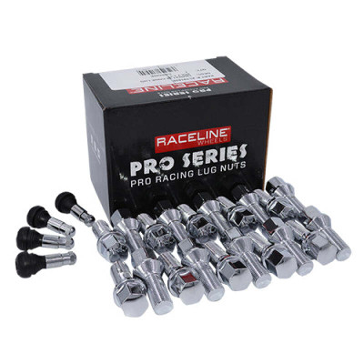 Raceline 14x1.25 1.1in Chrome Lug Bolts (Set of 20) - L791825 Photo - Primary