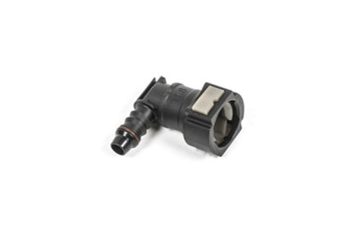 Radium Engineering 12mm SAE Female Fitting to 90 Degree 3/8in Barb - 14-0802 Photo - Primary