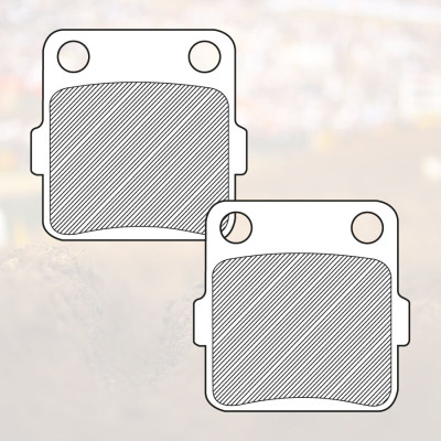 Renthal 93+ Yamaha YZ65-85 Front/ Rear Works Brake Pads - BP-110 Photo - Primary