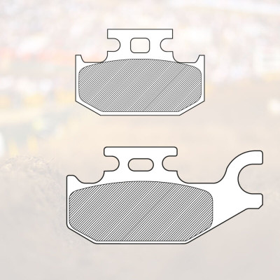 Renthal 02+ Kawasaki KX65/03-05 Suzuki RM 65 Front Works Brake Pads - BP-114 Photo - Primary