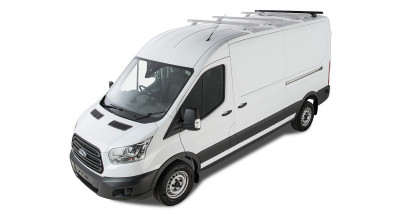 Rhino-Rack 14-21 Ford Transit 2 Door Wagon Heavy Duty RLTP 4 Bar Roof Rack - Black - JA6343 Photo - Primary
