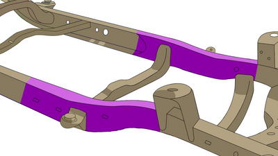 Rust Buster 2000-2006 Toyota Tundra Front Frame Section - Right - RB8625R Photo - Primary