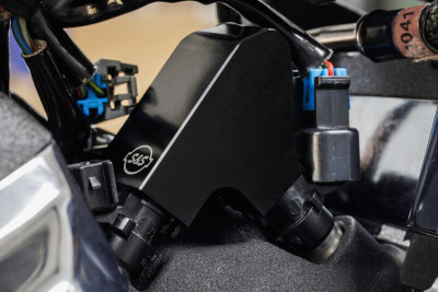 S&S Cycle 2018+ M8 Softail Models Billet Fuel Rail Kit - 160-0287 Photo - Primary