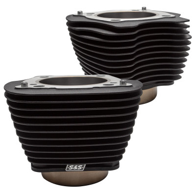 S&S Cycle 2017 M8 Models 4.250 Bore w/o Highlight Big Bore Cylinder Set - 910-0683A Photo - Primary