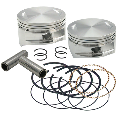 S&S Cycle 84-99 BT 4in Bore Forged Pistons - Standard - 92-1400 Photo - Primary