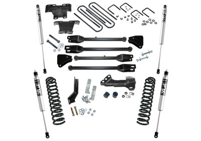 Superlift 17-20 Ford F-250/F-350 SuperDuty 4WD Diesel 4in Link Lift Kit w/ Fox 2.0 Shocks - K166F Photo - Primary