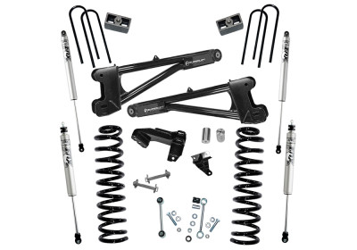 Superlift 11-16 Ford F-250 SuperDuty 4WD Diesel 4in Lift Kit w/ Repl Radius Arms/Fox 2.0 Shocks - K987F Photo - Primary