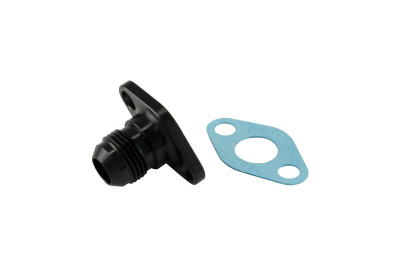 Turbosmart 38.1mm 10AN Oil Drain - Black - TS-199-3006 Photo - Primary