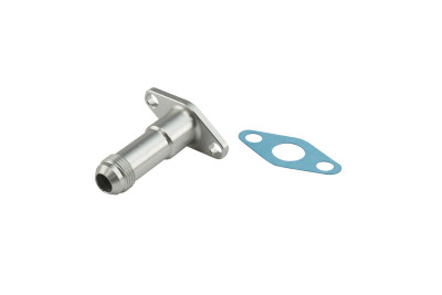 Turbosmart 50.8mm 10AN 75mm Extended Oil Drain - Silver - TS-199-3011 Photo - Primary