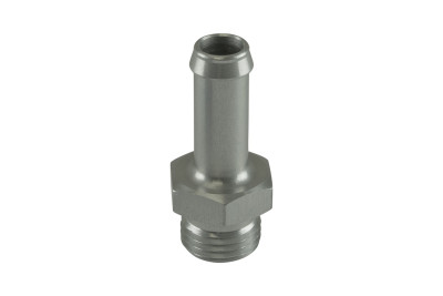 Turbosmart 10mm / 3/8in Hose End to -6AN ORB Male Straight - Clear - TS-OH-0610-CL Photo - Primary