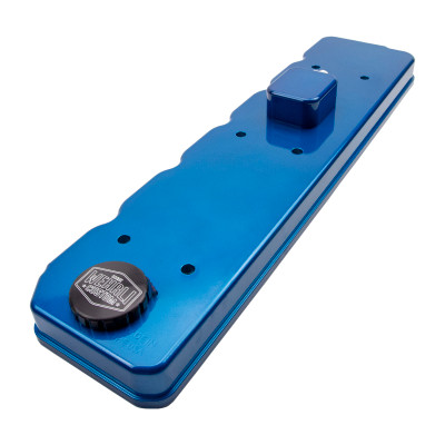 Wehrli 06-18 Cummins WCFab X D&J Precision Billet Valve Cover - Bengal Blue - WCF100366-BB Photo - Primary