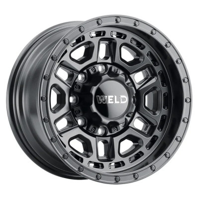 Weld Off-Road Crux 20x10in / 8x170 BP / ET -19 / 125.1mm Bore - Satin Black Wheel - W11900017475 Photo - Primary