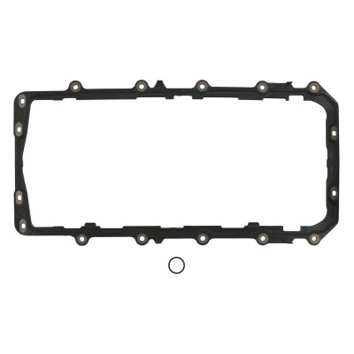 Fel-Pro 1897 Engine Oil Pan Gasket Set Molded Rubber with rigid carrier and compression limiters - 1897 Photo - Primary