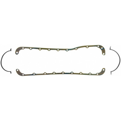 Fel-Pro Ford F-250 OS 30408 C Engine Oil Pan Gasket Set Blue Stripe cork-rubber - OS30408C Photo - Primary