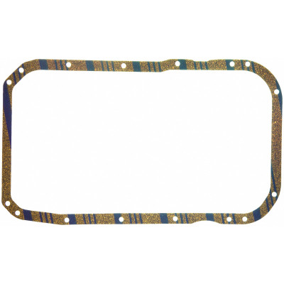 Fel-Pro Chrysler Sebring OS 30672 C Engine Oil Pan Gasket Set Blue Stripe cork-rubber - OS30672C Photo - Primary