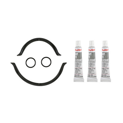 Fel-Pro Nissan Murano OS 30696 Engine Oil Pan Gasket Set RTV Black Silicone w/ Rubber End Seals - OS30696 Photo - Primary