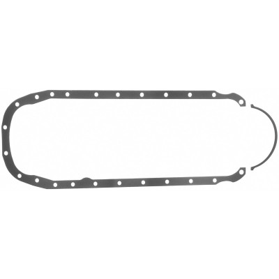Fel-Pro Chevrolet C10 OS 34400 Engine Oil Pan Gasket Set High-Temperature Rubber-Coated Fiber - OS34400 Photo - Primary