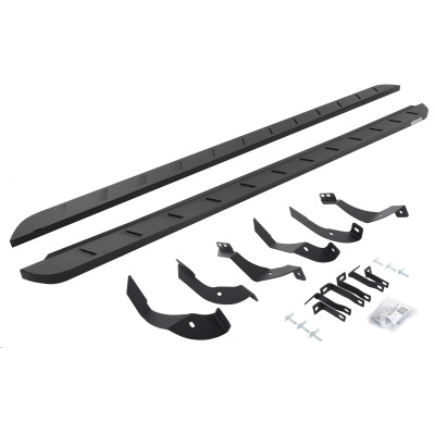 Go Rhino 15-19 GMC Sierra 2500/3500HD CC 4DR Dsl RB10 Slim Running Boards Kit(w/Brackets) - Tex. Blk - 63405187SPC User 1
