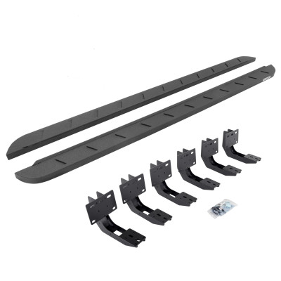 Go Rhino 19-22 Ram 1500 CC 4DR (Not Classic) RB10 Slim Running Boards Kit (w/Brackets) - Bedliner Ct - 63430687ST User 1