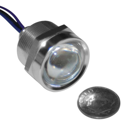 Letric Lighting Royal Flsh Led 1in Stl/Rd/Rd - LLC-RFPB-RR Photo - Primary