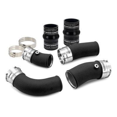 Mishimoto 2024+ Toyota Tacoma Intercooler Pipe Kit - Black - MMICP-TAC-24BK Photo - Primary