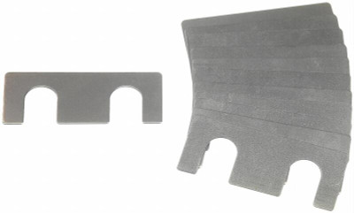 MOOG 1/16in Shim Thickness Freightliner Double Slot Air ride Shim Alignment Shim - K8929 Photo - Primary