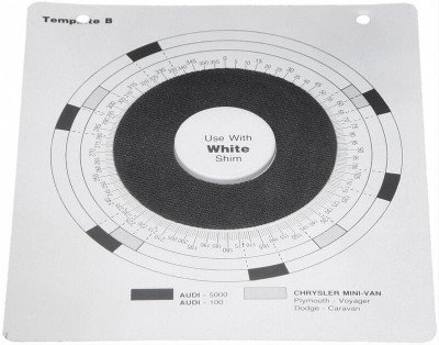 MOOG Indexing Plastic Templates B - Chrysler Mini Van / Audi Service Tool - T40233 Photo - Primary